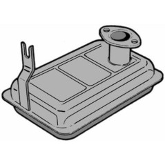 Silencieux adaptable JLO réf. 101-125-152. Pour motobineuse - 3456 | NewgardenAgri.com