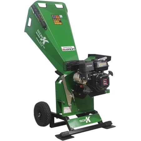 TecnoK CTL7.0/70M Benzin-Häcksler Loncin 7HP Motor 70mm Schnittdurchmesser | NewgardenAgri.com