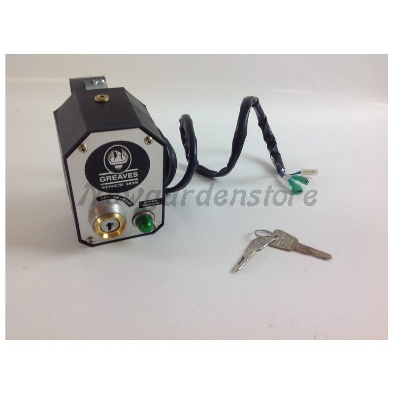 6LD Kreiselgrubber Elektrostarter-Schloss-Kit