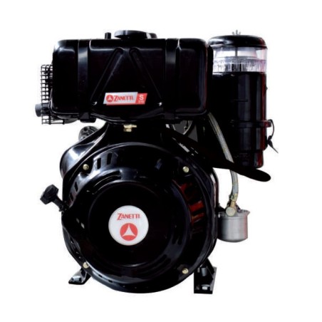 Kompletter Dieselmotor Motor Grubber ZANETTI S510F1E konisch 30 Elektrostart | NewgardenAgri.com