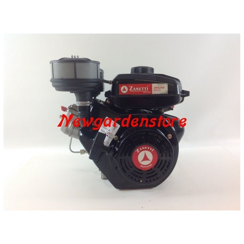 Motore completo motocoltivatore ZANETTI DIESEL ZDX230L2 cilindrico avv. manuale