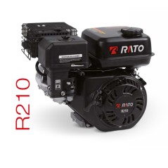Komplettes Untersetzungsgetriebe 1:2 für Transporter RATO R210 212ccm Motor mit horizontaler Welle | NewgardenAgri.com