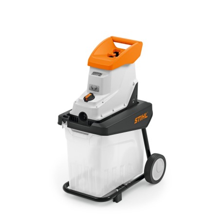 STIHL GHE140L 230V electric shredder branches up to 40mm cloverleaf opening | NewgardenAgri.com