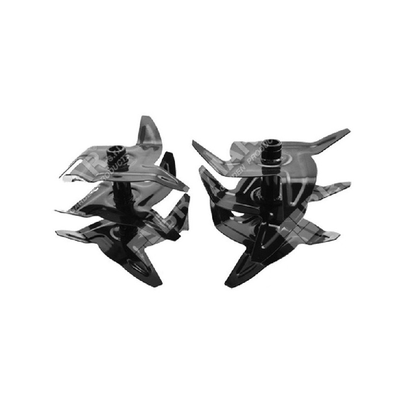 Cuchilla derecha e izquierda para motoazadas COMPATIBLES NOVATEC - 047738