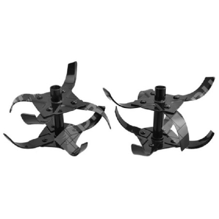 Couteau droit et gauche pour motobineuses DAYE - COMPATIBLE DAYEE - 014893 | NewgardenAgri.com