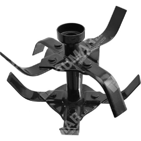 Cuchilla derecha e izquierda para motoazadas MAORI - COMPATIBLE SANDRIGARDEN - 009744 | NewgardenAgri.com