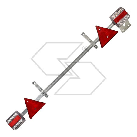 Verstellbarer LED-Anhängerlichtbalken hinten 1,4 - 2,1 m A28368 | NewgardenAgri.com