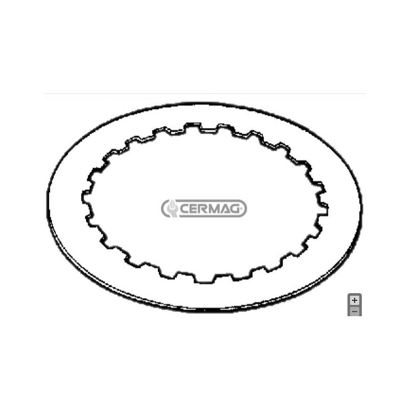 Clutch counter disc NEWHOLLAND for agricultural tractor 655C 805C 15766