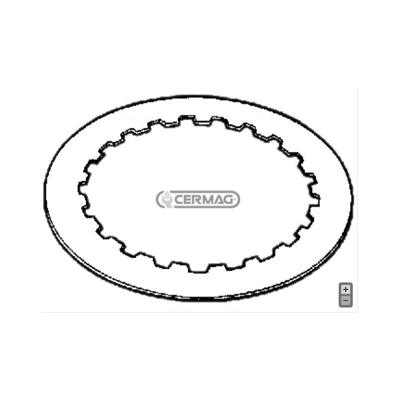 Clutch counter disc NEWHOLLAND for agricultural tractor 855C 955C 85.55 15765