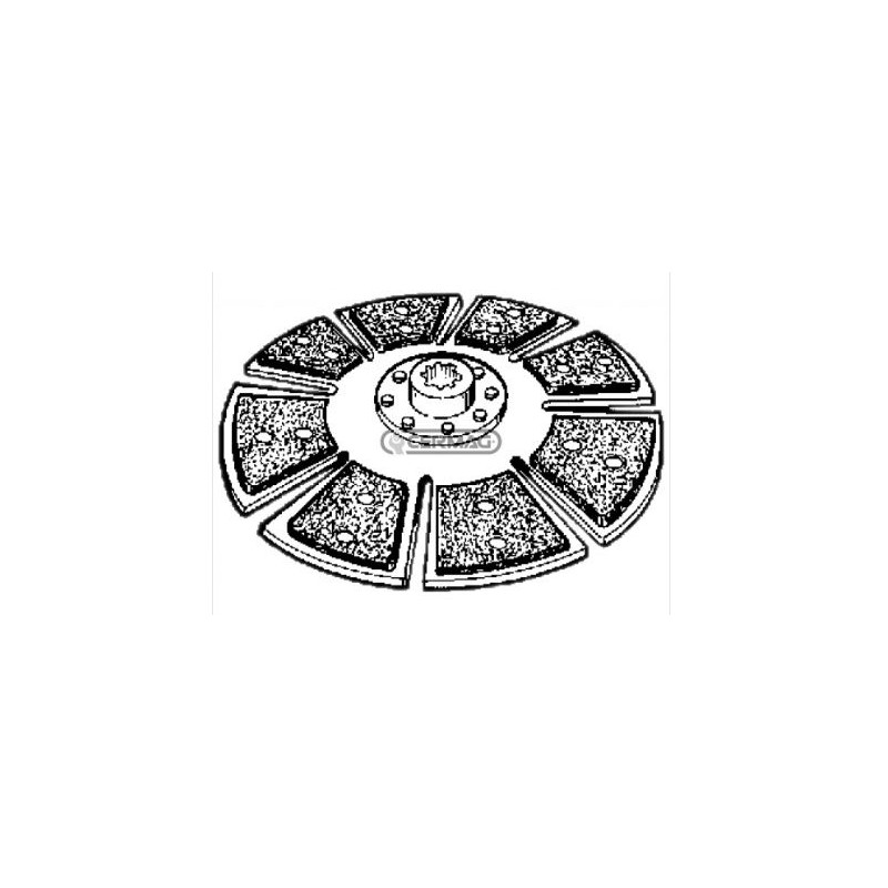 Cuscinetto frizione NEWHOLLAND per trattore agricolo 1180 1180DT 15535