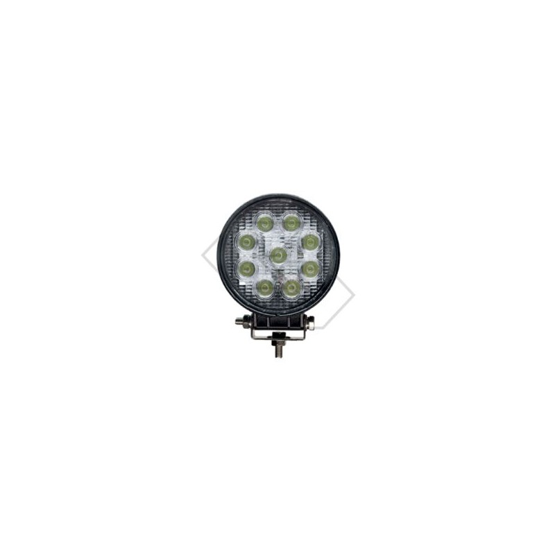 Faro de trabajo led 2000 lumen redondo para tractor agrícola