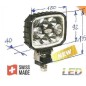 Faro 6 leds 12-24V NEWGARDENSTORE 1500 lúmenes para tractor agrícola