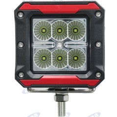 Projecteur de travail 85x81mm LED 10-30V 18W 1620LM sortie de câble 50cm machine agricole | NewgardenAgri.com