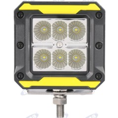 Projecteur de travail 85x81mm LED 10-30V 18W 1620LM sortie de câble 50cm machine agricole | NewgardenAgri.com