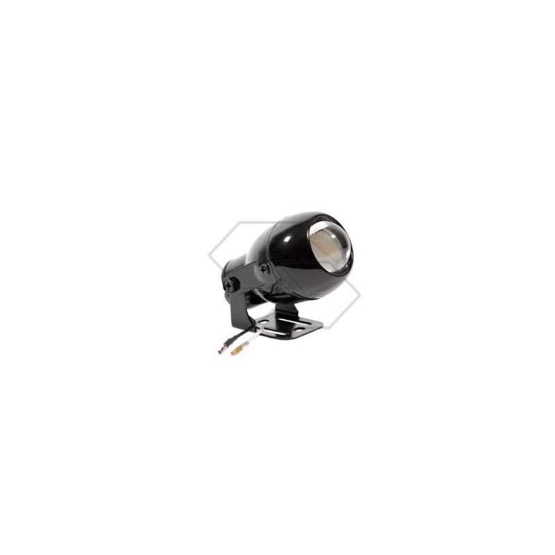 Additional lenticular 1-light worklight for agricultural tractor cab
