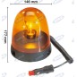 Beacon 12/24V magnetic base 177x146mm tractor self-propelled agricultural machine