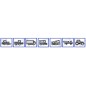 Beacon 12/24V flat base 164x146mm tractor self-propelled agricultural machine H1