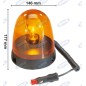Beacon 24V 70W Magnetfuß 177x146mm selbstfahrende Landmaschine Traktor