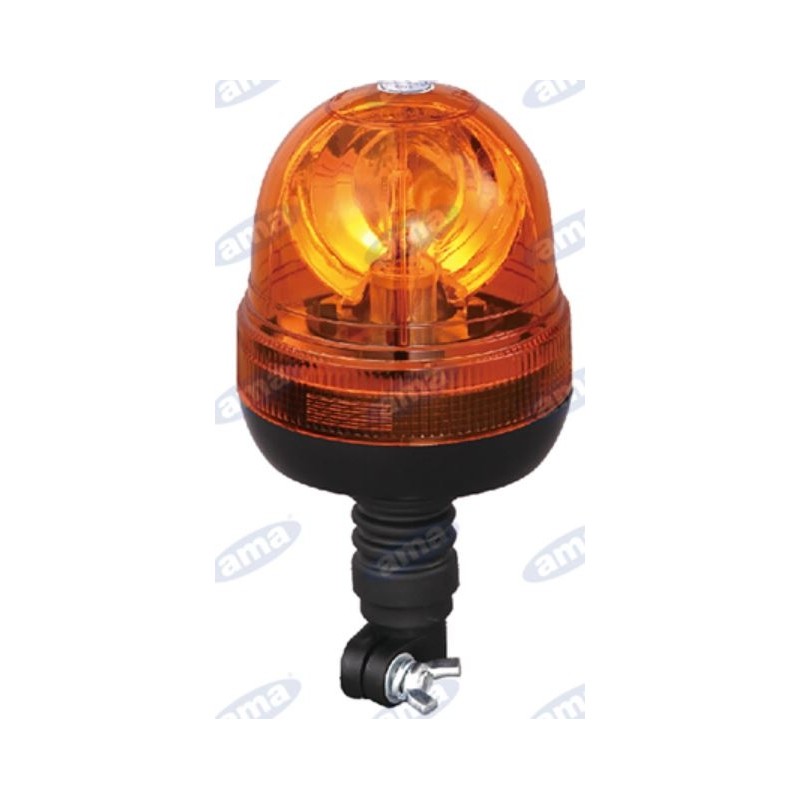 Balise halogène 12V 55W base flexible 240x127 mm tracteur véhicule industriel