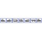LED-Leuchte 12-24V flexibel Trichter Basis 240x127mm Traktor Landmaschine