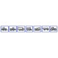 LED beacon 12-24V magnetic base 138x127mm self-propelled agricultural machine tractor