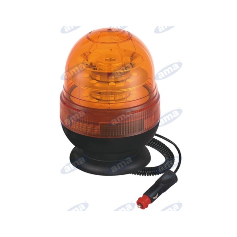Baliza LED 12-24V base magnética 169x127mm tractor autopropulsado máquina agrícola