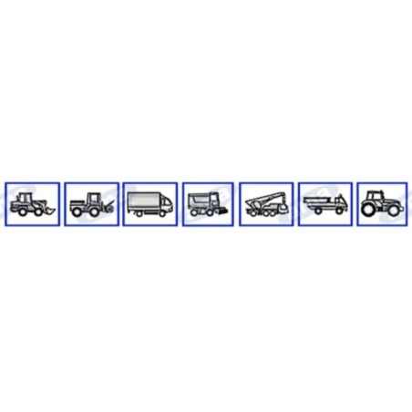 LED-Leuchte 12-24V Magnetfuß 169x127mm Traktor selbstfahrende Landmaschine