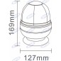 Baliza LED 12-24V base magnética 169x127mm tractor autopropulsado máquina agrícola