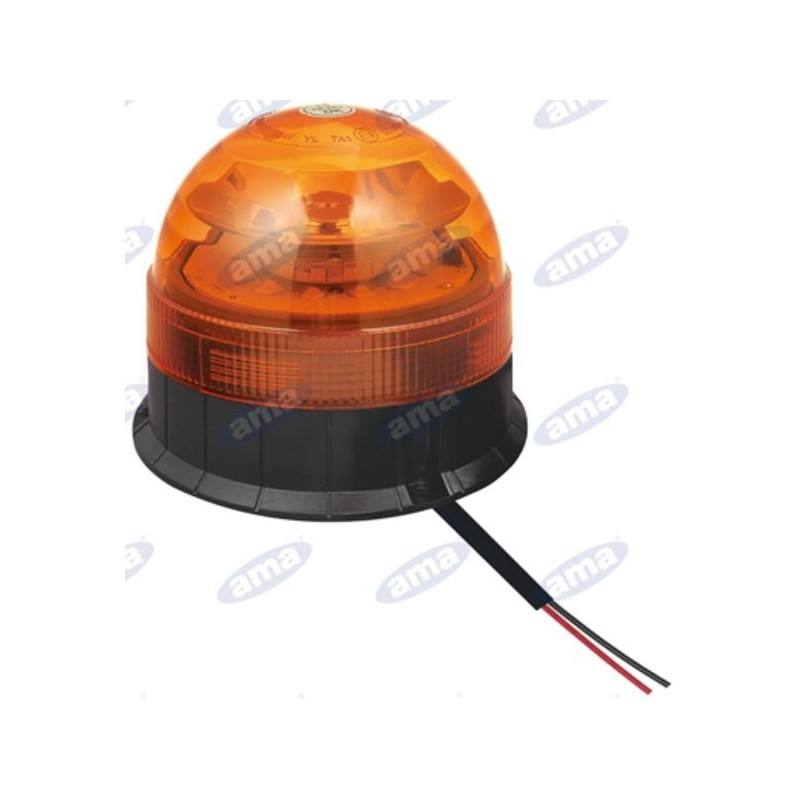 Faro giratorio LED 12-24V base plana 130x140mm tractor máquina agrícola