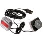 NEWGARDENSTORE kit de señalización trasera magnética para tractor remolque de 7,5 m