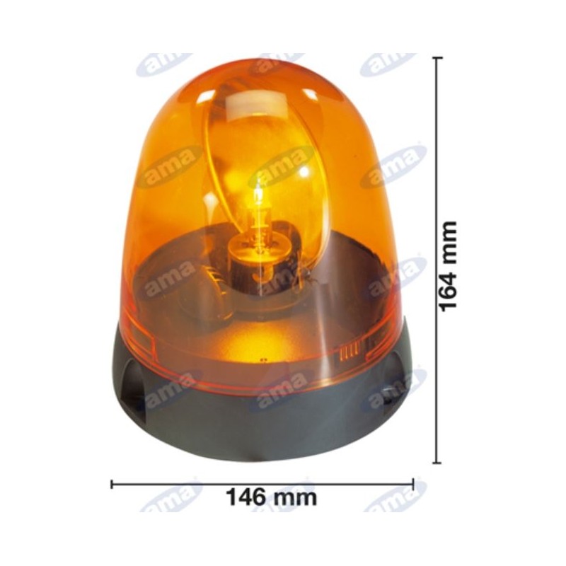 Beacon 24V 70W flat base 164x146mm self-propelled agricultural machine tractor Beacon 24V 70W flat base 164x146mm self-propelled agricultural machine tractor