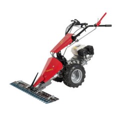 Segadora reversible MECCANICA BENASSI MF226 con motor HONDA con ruedas de hoz | NewgardenAgri.com
