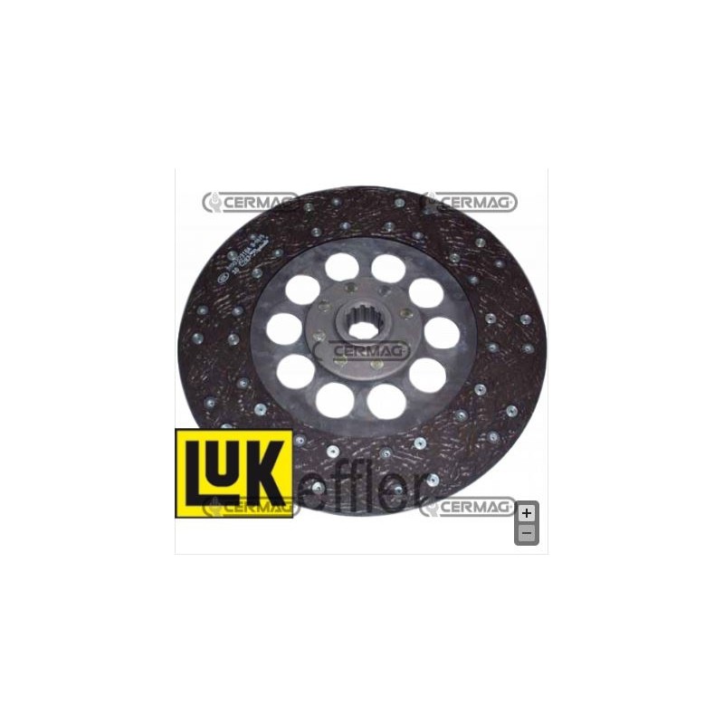 Disco de embrague NEWHOLLAND para tractor agrícola 1180 1180DT 15970