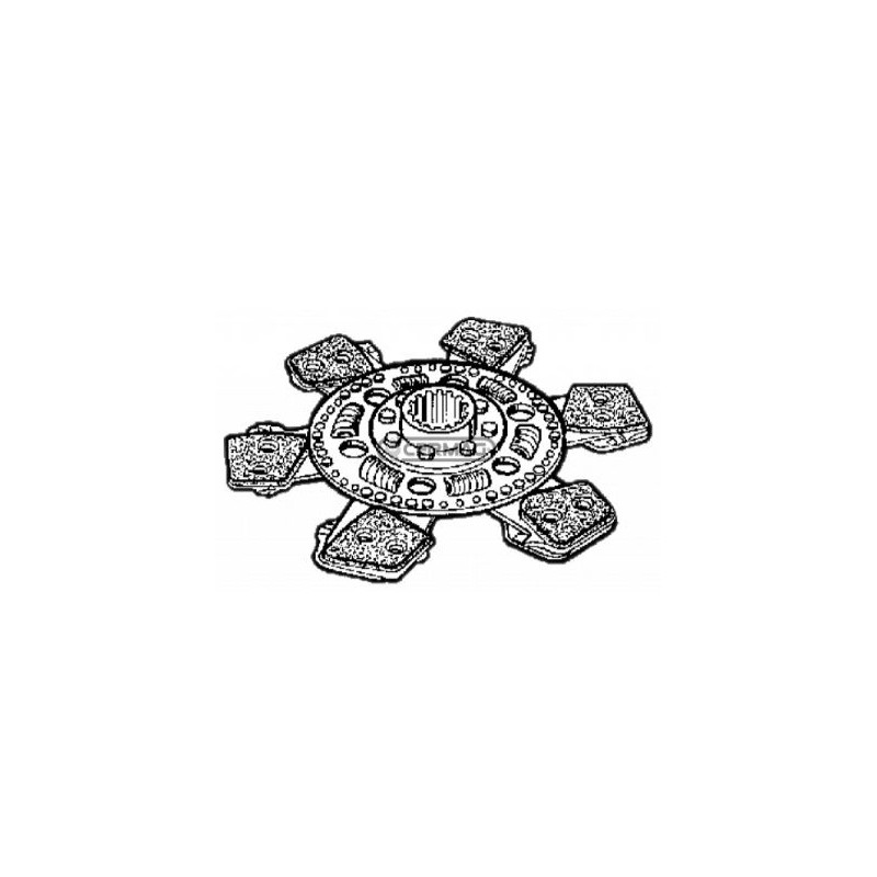 NEWHOLLAND clutch disc for agricultural tractor 570N/DT 670N/DT 15562