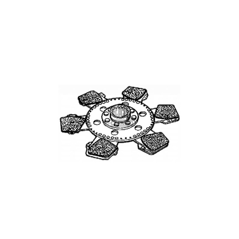 Disco de embrague NEWHOLLAND para tractor agrícola 880.5 880.5DT 980 15261