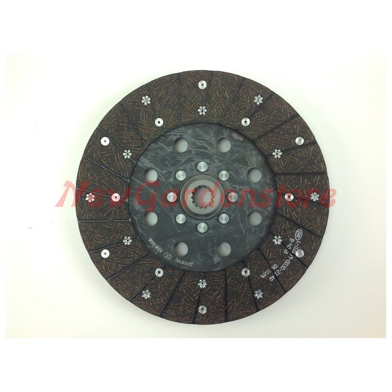 Disque PTO 15121 tracteur ITMA 600 700 double embrayage 25x22 10 fentes