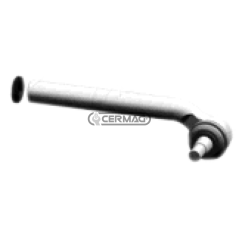 Steering head bent to the left Thread M24x1.5 Right COMPATIBLE - 63195