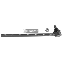 Rechte Spurstange Drehung 20 ° Stangendurchmesser 19 mm mit 7 Kerben KOMPATIBEL - 62220 | NewgardenAgri.com