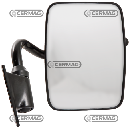 Espejo CPL derecho negro con cristal blanco PARA CABINAS COMPATIBLES - 60543 | NewgardenAgri.com