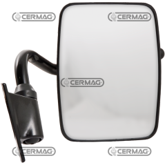Specchio CPL nero sx vetro bianco PER CABINE COMPATIBILE - 60544 | NewgardenAgri.com