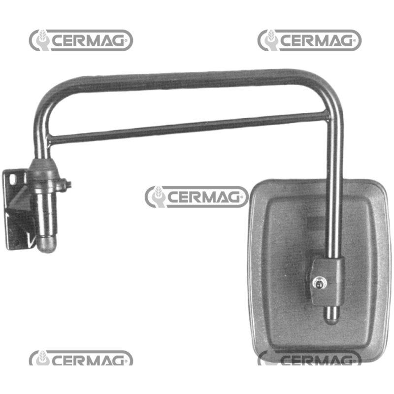 Espejo retrovisor derecho negro completo PARA CABINAS COMPATIBLES - 62717