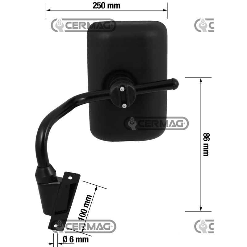 COMPATIBLE espejo CPL izquierdo - 63011