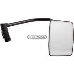 Rétroviseur gauche noir CPL avec verre blanc COMPATIBLE - 62780 | NewgardenAgri.com