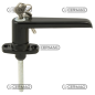 Mango universal con llave COMPATIBLE - 62121