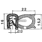 GUARNIZIONI PER CABINE COMPATIBILE - 62729