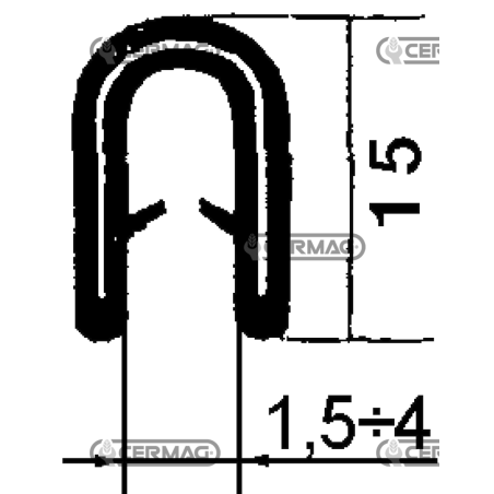 GUARNIZIONI PER CABINE COMPATIBILE - 62709 | NewgardenAgri.com