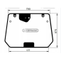 MÊME vitre arrière COMPATIBLE - 001692574C