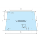 Cristal apertura trasera COMPATIBLE LANDINI - 3306547M2C