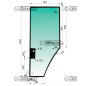 Vidrio puerta izquierda bruñido COMPATIBLE - R131163C