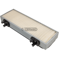 Filtre à charbon actif pour traitements pesticides Dimensions 435x178x60 mm COMPATIBLE - 12571 | NewgardenAgri.com